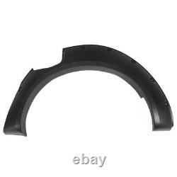 Arches de roue larges en noir pour Nissan Navara D23 NP300 14-20 Kit de carrosserie avec élargisseurs d'aile