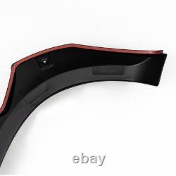 Arches de roue larges noires, élargisseurs d'aile, kits de carrosserie pour Toyota Hilux Vigo 2005-2014