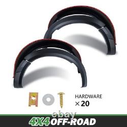 Arches de roue larges noires mates pour Ford Ranger Wildtrak Stormtrak 2023 et suivants
