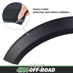 Arches de roue larges noires mates pour Ford Ranger Wildtrak Stormtrak 2023 et suivants