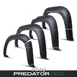 Arches de roue larges noires mates style OEM avec élargisseurs d'ailes pour VW Amarok Mk2 2023+