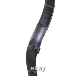 Arches de roue noir brillant élargis pour ailes de Porsche Cayenne GTS 958 2011-2018