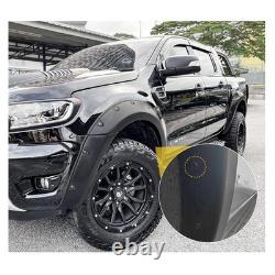 Arches de roue noires mates à boulons large look compatibles avec Ford Ranger 2015-2018 T7 ailes UK