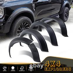 Arches de roue noires mates au look large OEM s'adaptent aux ailes Ford Ranger 2023-2025 T9