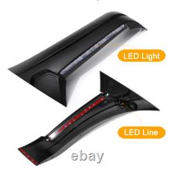 Arches de roues à LED avec élargisseurs d'aile pour Ford Ranger 2016-2018 Kit de carrosserie large