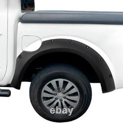 Arches de roues larges pour Nissan Navara D40 2011-2014 Double Cab Noir mat