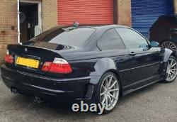 BMW E46 Kit carrosserie à larges ailes 2 portes s'adapte 318-M3 GRP 2 pare-chocs 2 jupes 4 ailes