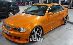 BMW E46 Kit carrosserie à larges ailes 2 portes s'adapte 318-M3 GRP 2 pare-chocs 2 jupes 4 ailes