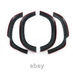 Baguettes d'arc noires brillantes pour ailes larges pour Land Rover Defender 90 L663 de 2020