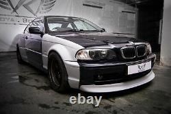 Bmw 3 Coupé E46 Large Drift Body Daily Body Kit Fender Flares 4 Pièces