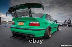 Bmw 3 E36 Coupé Fender Flares + 4,5 CM / Wheel Arches Overfenders Wide Real Foto