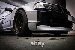 Bmw 3 E46 Coupé Wide Body Quarter Panneaux Overfenders Drift Daily Body Kit 4 Pcs