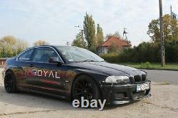 Bmw E46 Coupe Prefacelift Non M3 Pandem Style Large Tendeurs Large Corps Drift