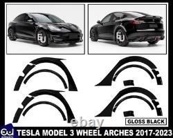 Brage Design élargisseurs d’ailes Wide Body pour Tesla Model 3 2017-2023