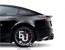 Brage Design élargisseurs d’ailes à carrosserie large pour Tesla Model 3 2017-2023