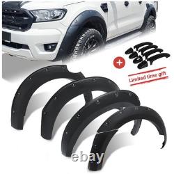 CADEAU GRATUIT Extensions de passages de roue larges pour Ford Ranger T7 T8 2015-2022 4Portes