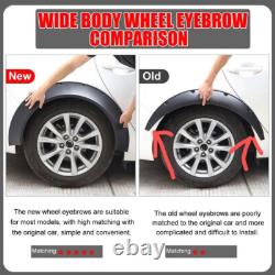 Elargisseurs d'aile flexibles pour carrosserie large pour Audi A3 A4 A5 A6 A7 Q3 Q5