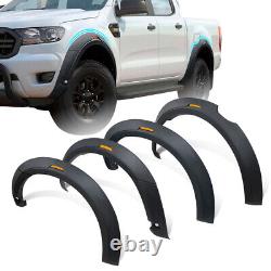 Élargisseurs d'ailes à larges passages de roues pour kit carrosserie Ford Ranger Wildtrak 2019-2022