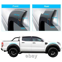 Élargisseurs d'ailes à larges passages de roues pour kit carrosserie Ford Ranger Wildtrak 2019-2022