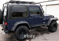 Élargisseurs d'ailes à rivets larges pour Jeep Wrangler II TJ 97-07