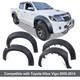&Eacute;largisseurs D'ailes De Roue Pour Toyota Hilux Mk6 Mk7 2005-2014 4 Portes