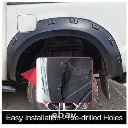 Élargisseurs d'ailes de roue pour Toyota Hilux MK6 MK7 2005-2014 4 Portes