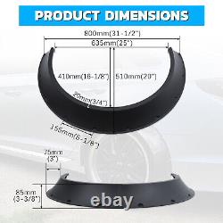 Élargisseurs d'ailes de voiture 4X4.5 flexibles pour Ford F-150 1999-2008