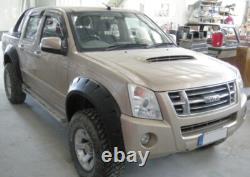 Élargisseurs d'ailes larges pour arches de roues pour ISUZU D-MAX Chevrolet Holden Rodeo 4 portes