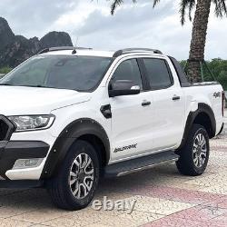 Élargisseurs d'ailes pour Ford Ranger 2015-2018 Limited, kit de carrosserie avec protection de garde-boue contre la boue