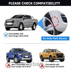 Élargisseurs d'ailes pour Ford Ranger 2015-2018 Limited, kit de carrosserie avec protection de garde-boue contre la boue
