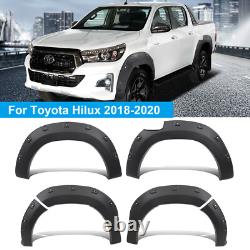 Élargisseurs d'arches de roue extra larges pour Toyota Hilux MK8 2018-2020 Invincible