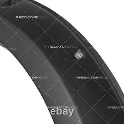 Extension d'arche de roue noire mate - Élargisseur de garde-boue de carrosserie large pour Isuzu D-max 2020+