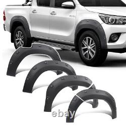 Extensions d'Arches de Roues Élargies Kit de Carrosserie Pour Toyota Hilux 2015-2020