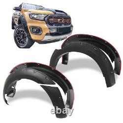 Extensions d'aile de roue large de style boulon pour les passages de roue de Ford Ranger 2019-2023 T8