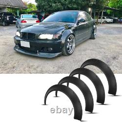 Extensions d'aile de voiture flexibles larges kits arches de roue supplémentaires POUR E36 E46 E60 E90