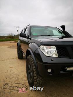 Extensions d'ailes de carrosserie larges 4x universelles flexibles pour voiture 4x4