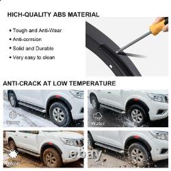 Extensions d'ailes de roue larges de 26 mm pour Nissan Navara NP300 2015-2023 Ad Blue