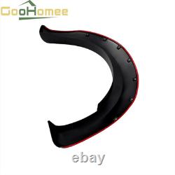 Extensions d’ailes larges kit carrosserie style 6 pièces pour Ford Ranger 2016-21 T7T8
