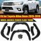 Extensions D'ailes Larges Noires Pour Kit De Carrosserie 2015-2019 Pour Toyota Hilux Revo