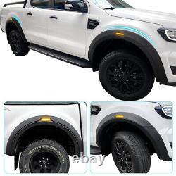 Extensions d'ailes larges pour Ford Ranger 2015-2022 Wildtrak avec LED