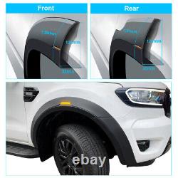 Extensions d'ailes larges pour Ford Ranger 2015-2022 Wildtrak avec LED