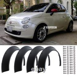 Extensions de passages de roue extra larges Fender Flares Kit de carrosserie 4.5 pour Fiat 500 500C