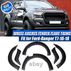 Extensions de passages de roue larges Kit de carrosserie Style pour Ford Ranger T7 15-18 Royaume-Uni