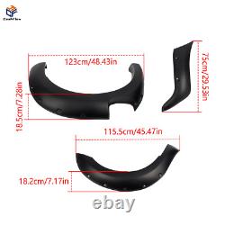 Extensions de passages de roue larges Kit de carrosserie pour styling Ford Ranger 16-21 T7 T8