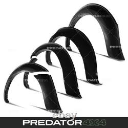 Extensions de roues à ailes larges en noir brillant pour Ford Ranger T6 12-14