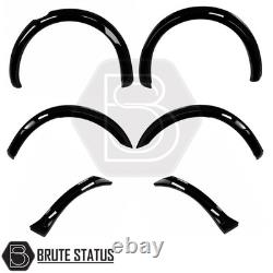 Ford Ranger 2015-2022 T7 T8 Kit d'élargissement d'ailes style slim noir brillant