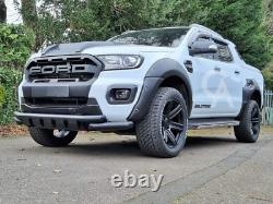 Ford Ranger T8 18-21 Wildtrak Large Wheel Arch Fenders With Sensor Holes 
<br/>
	 
 <br/>	

 Ford Ranger T8 18-21 Wildtrak Grandes passages de roue avec trous pour capteurs