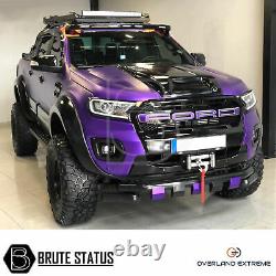 Ford Ranger T8 Large Body Wheel Arches 2019+ Fender Flares (overland Extreme)