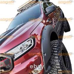 Ford Ranger Wide Roue Arch Extensions Vis T8 2019-2022 Wildtrak Fender Flares