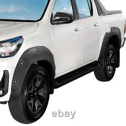 Garde-boue élargis avec élargisseurs d'ailes pour carrosserie de Toyota Hilux 2021-2024 Invincible